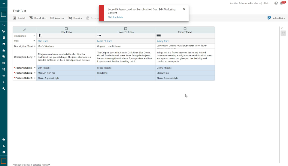 An image highlighting product data governance in the STIBO's STEP solution