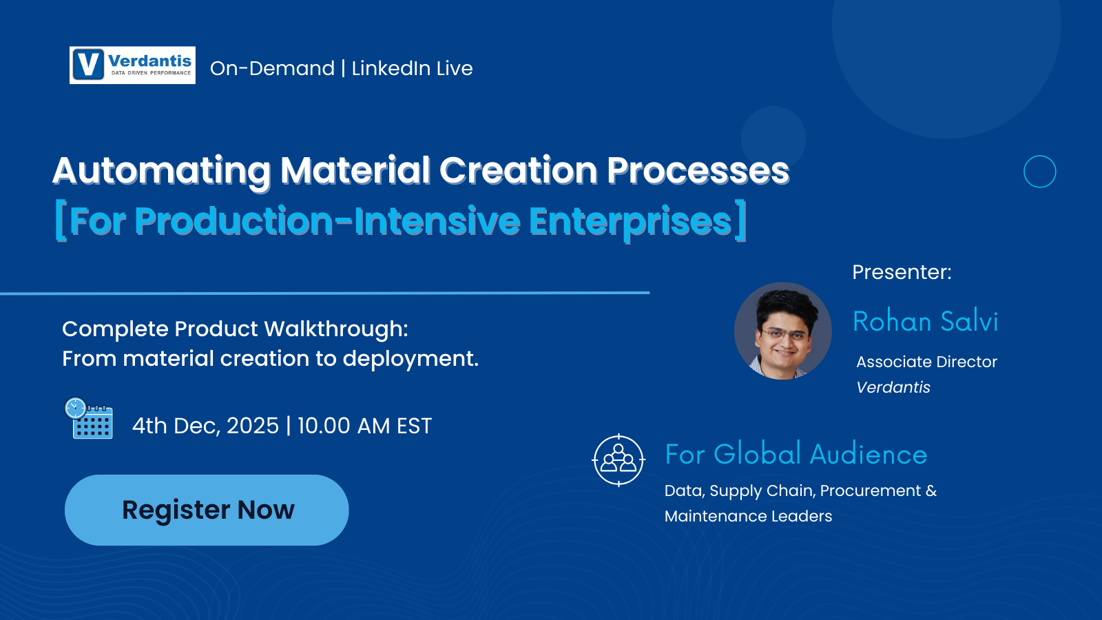 Automating Material Creation Processes