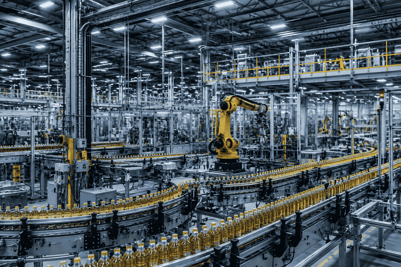 Consumer goods filling and packaging line operations