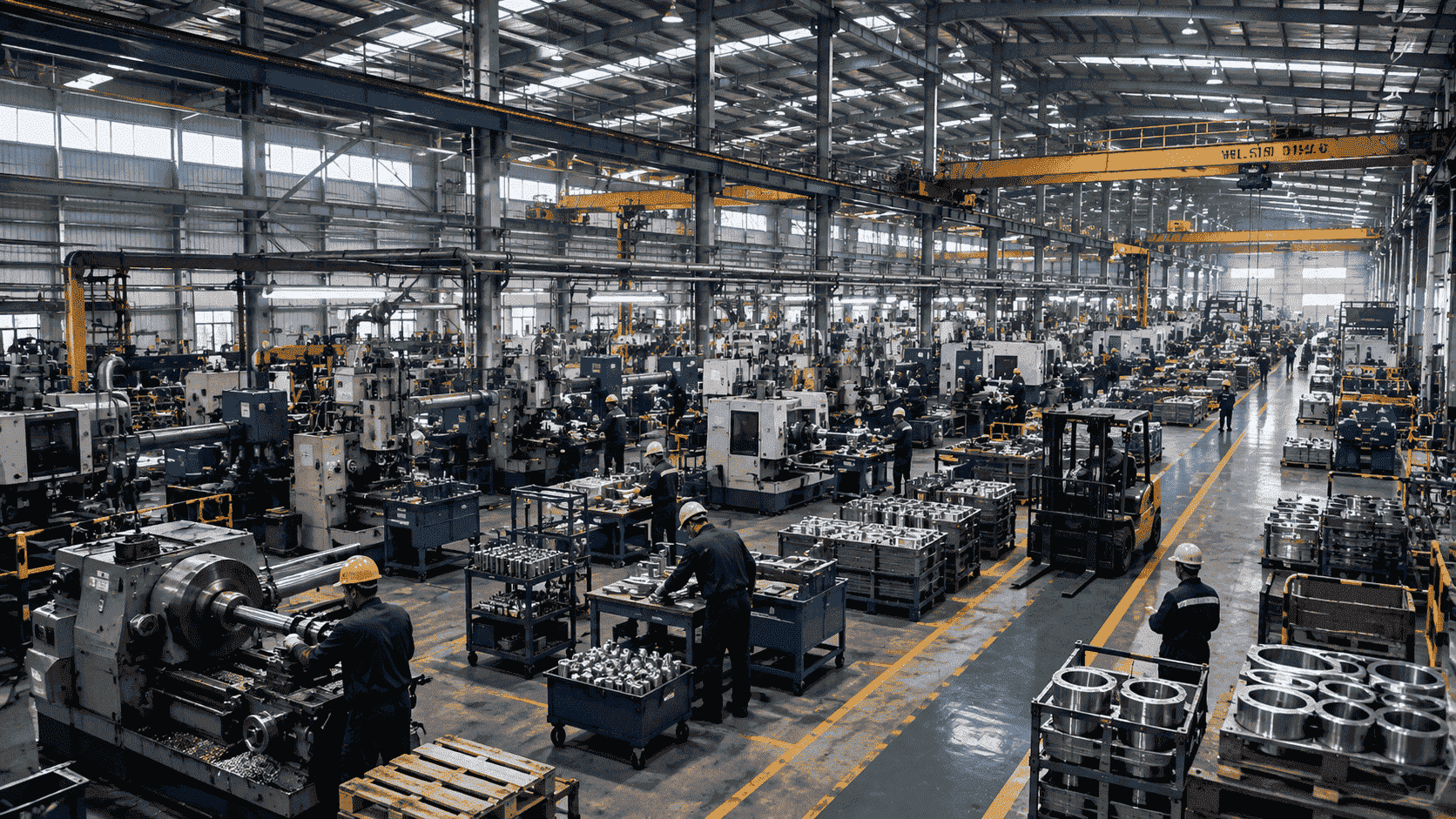 Multi-site manufacturing plant spare parts inventory