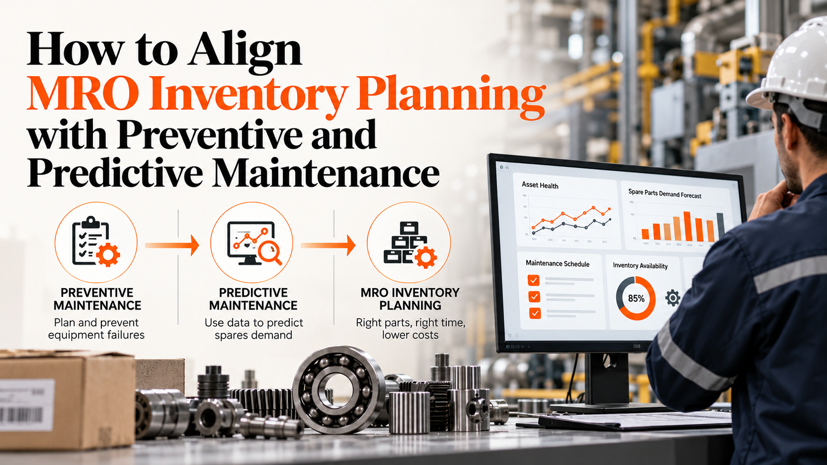 What Is Risk Based Approach Example MRO Inventory Planning with Preventive and Predictive Maintenance